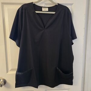 Scrubs!! Women's Black Scrub Top
